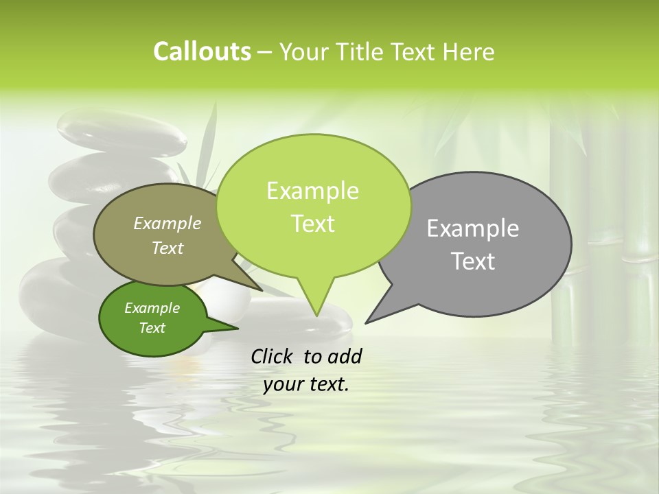 Foliage Bright Peace PowerPoint Template