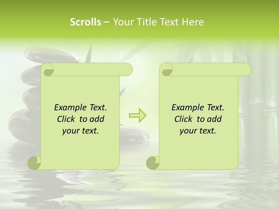 Foliage Bright Peace PowerPoint Template