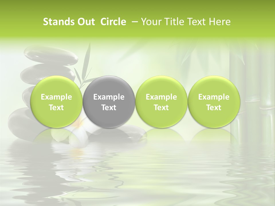 Foliage Bright Peace PowerPoint Template