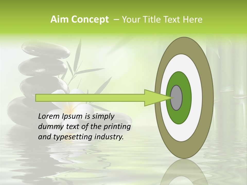 Foliage Bright Peace PowerPoint Template