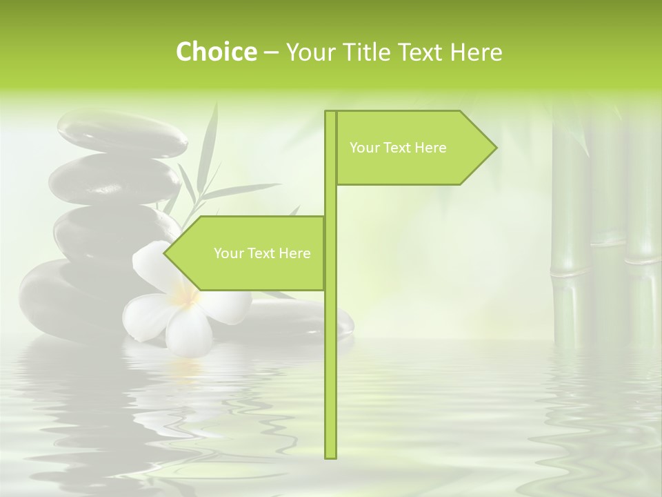 Foliage Bright Peace PowerPoint Template