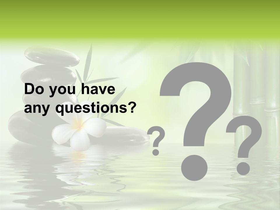 Foliage Bright Peace PowerPoint Template