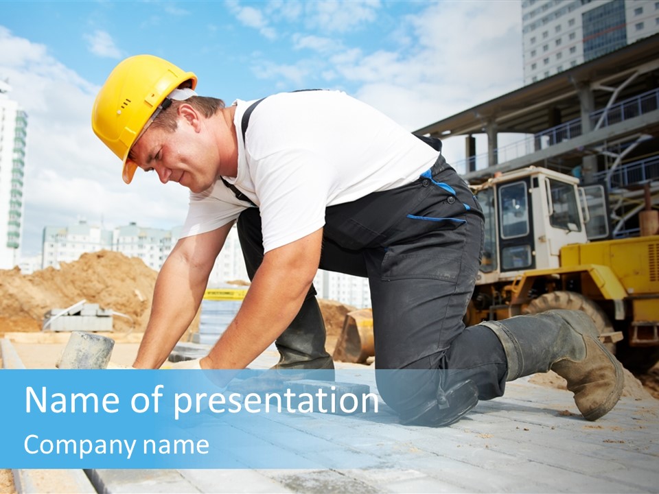 Equipment Pediment Skill PowerPoint Template