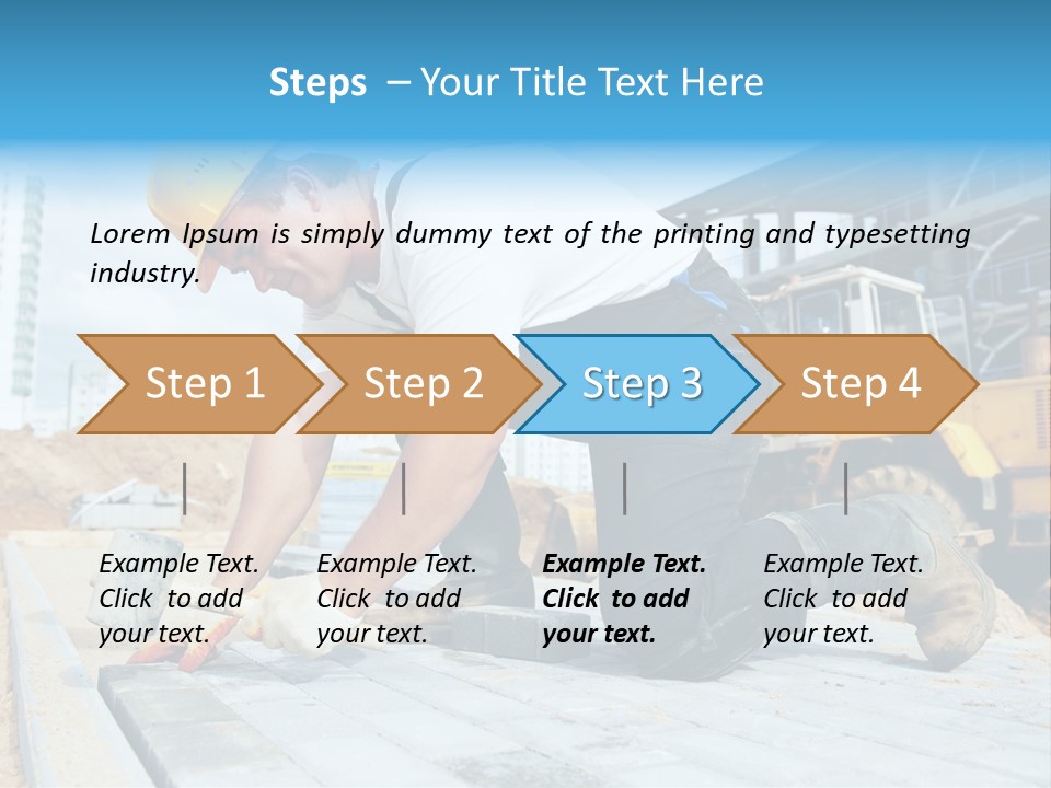 Equipment Pediment Skill PowerPoint Template