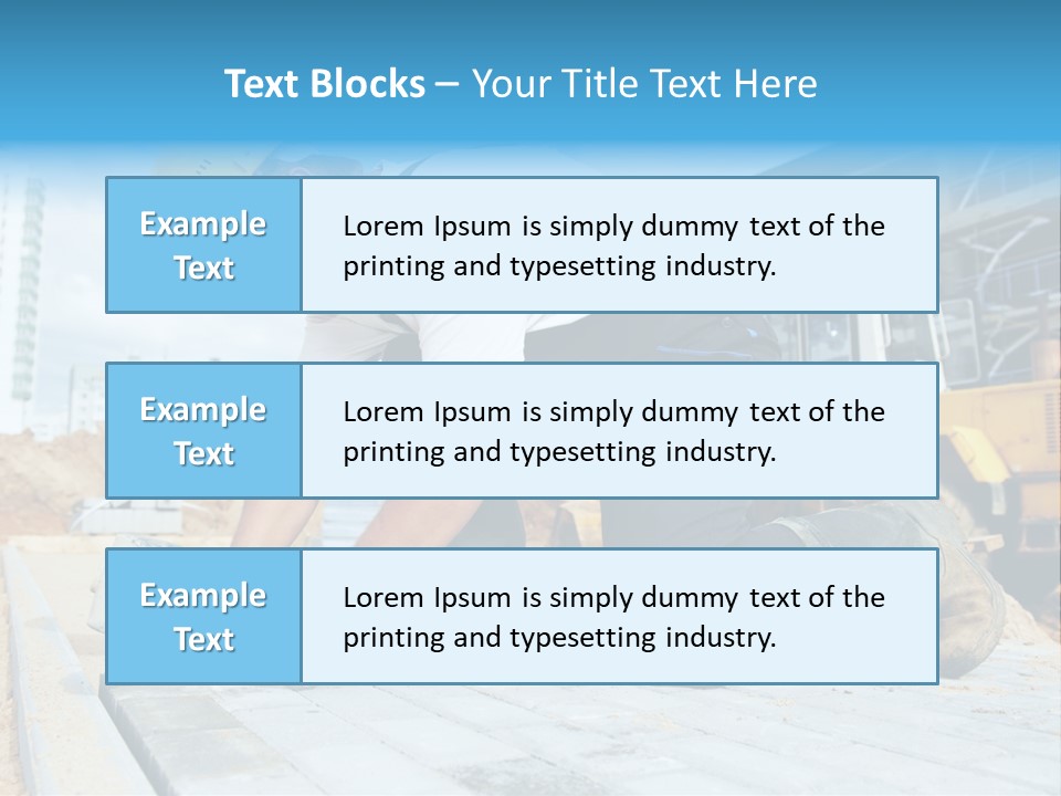Equipment Pediment Skill PowerPoint Template