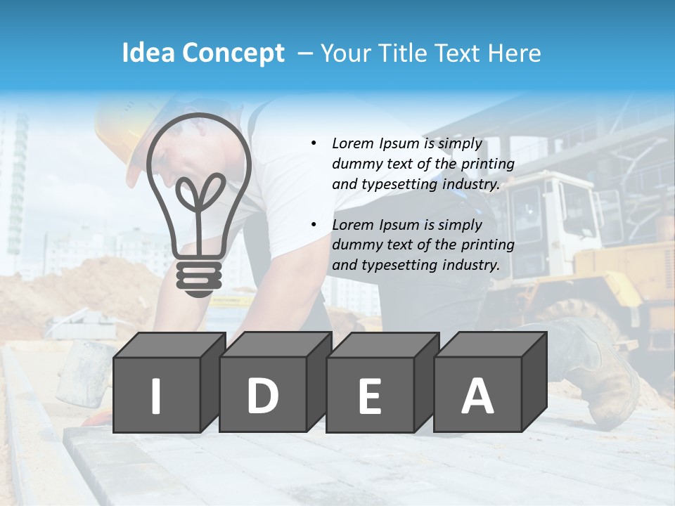 Equipment Pediment Skill PowerPoint Template