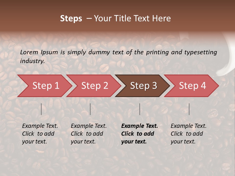 Coffee Deliciously Yummy PowerPoint Template