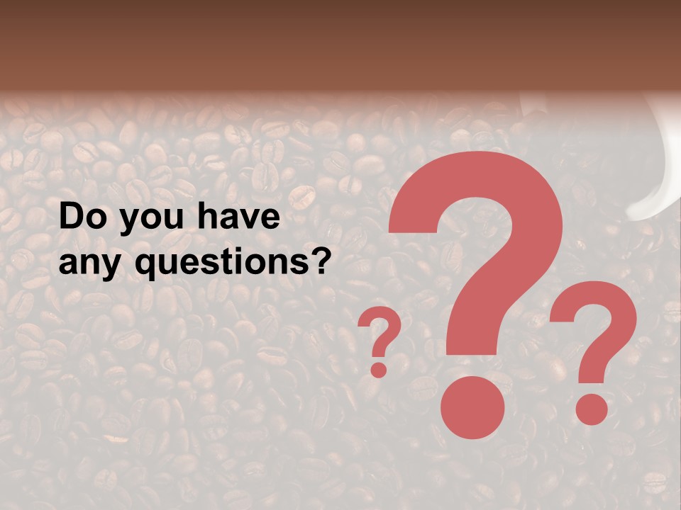 Coffee Deliciously Yummy PowerPoint Template