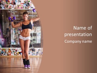 Body Club Attractive PowerPoint Template