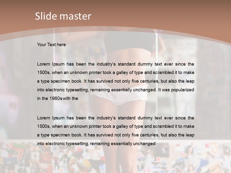 Body Club Attractive PowerPoint Template