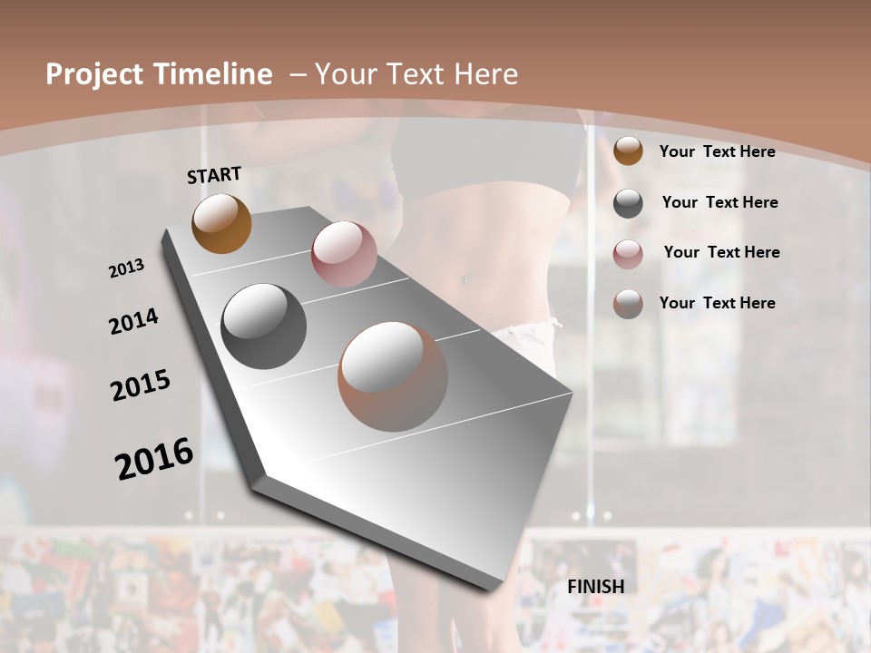 Body Club Attractive PowerPoint Template