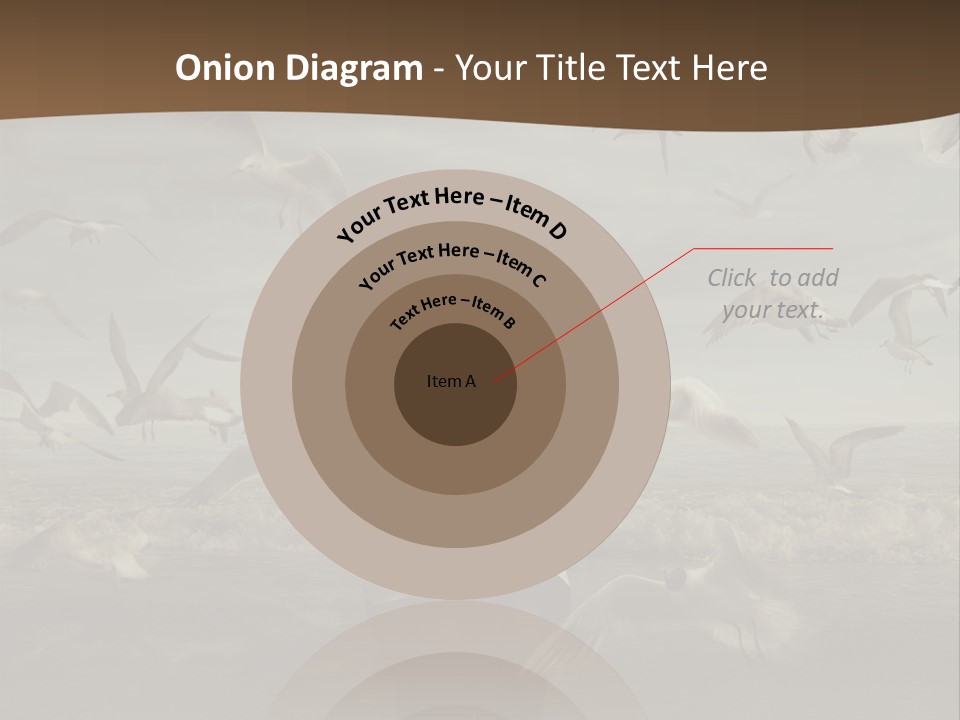 Time Birdhouse Portrait PowerPoint Template