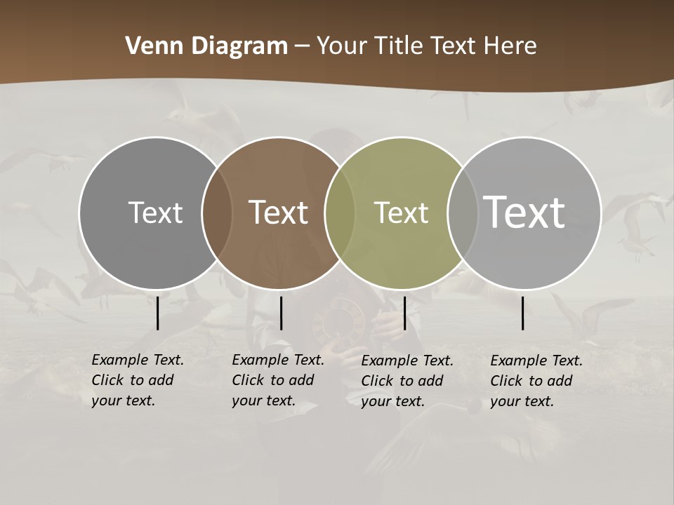 Time Birdhouse Portrait PowerPoint Template