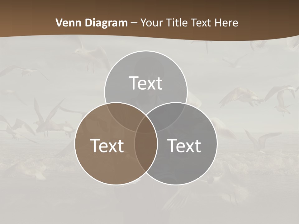 Time Birdhouse Portrait PowerPoint Template