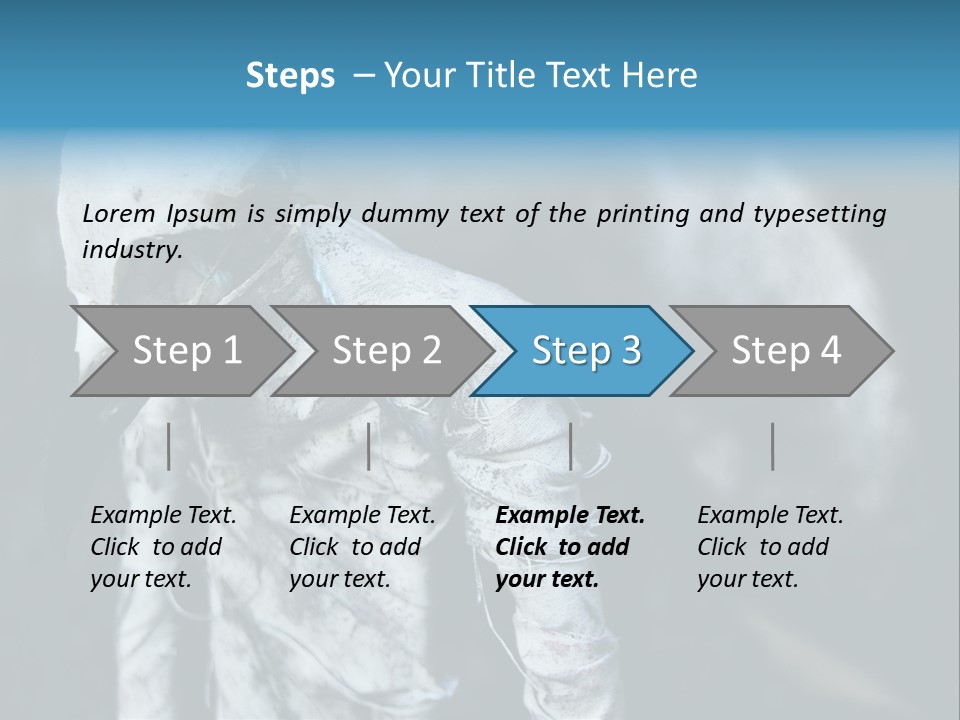Skull Raven Depression PowerPoint Template