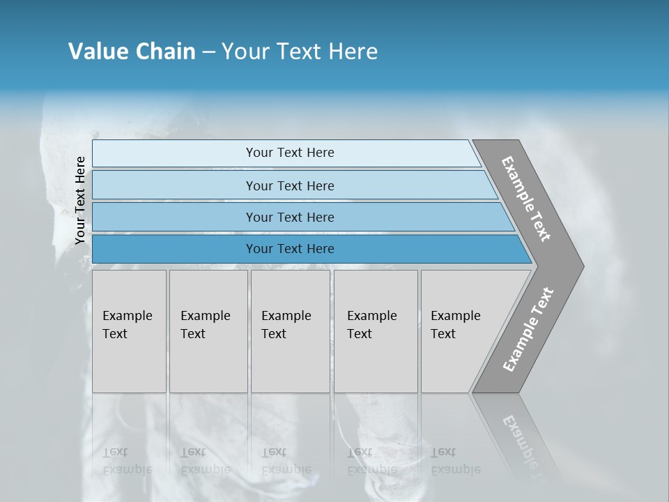 Skull Raven Depression PowerPoint Template