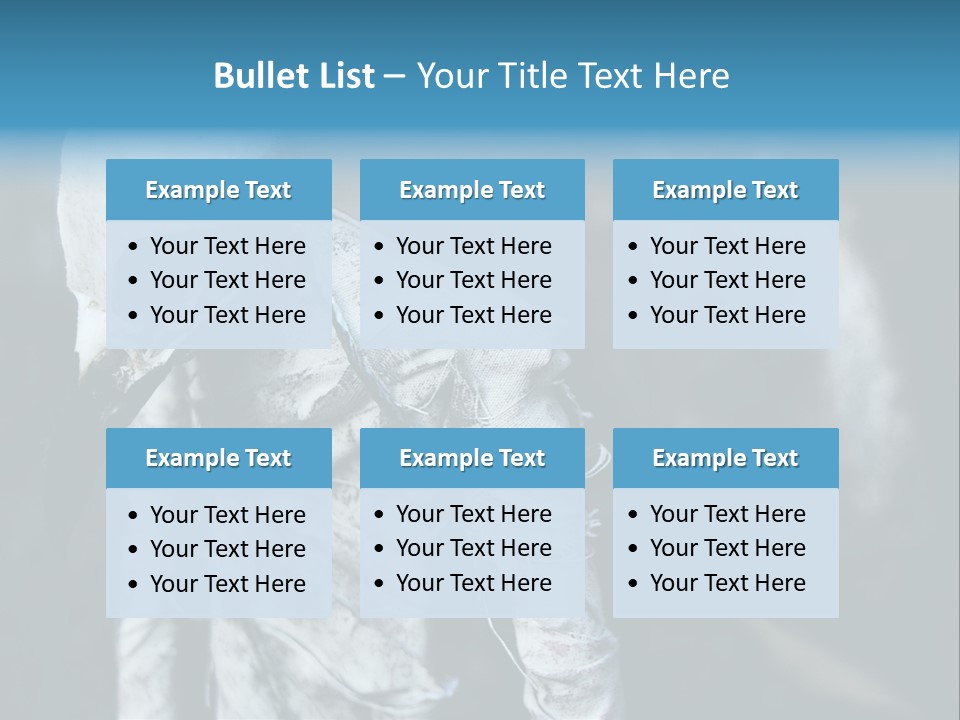 Skull Raven Depression PowerPoint Template