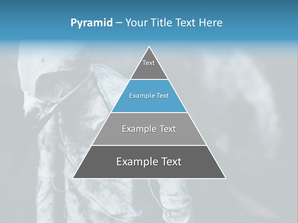 Skull Raven Depression PowerPoint Template