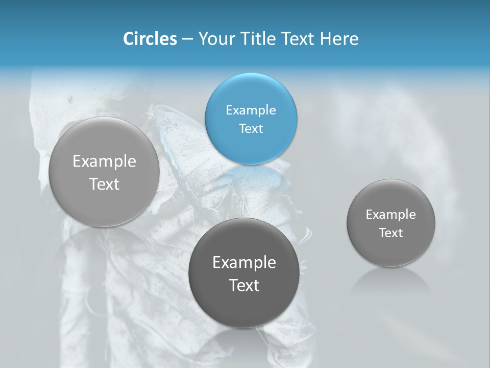 Skull Raven Depression PowerPoint Template