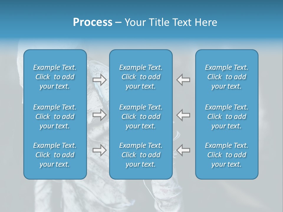Skull Raven Depression PowerPoint Template