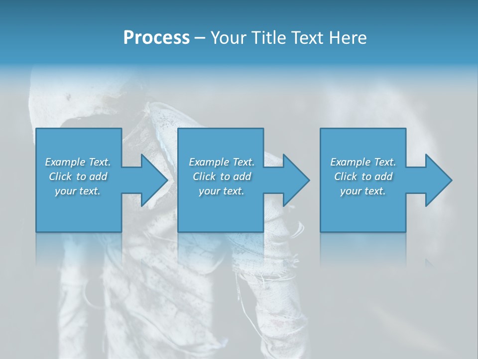 Skull Raven Depression PowerPoint Template