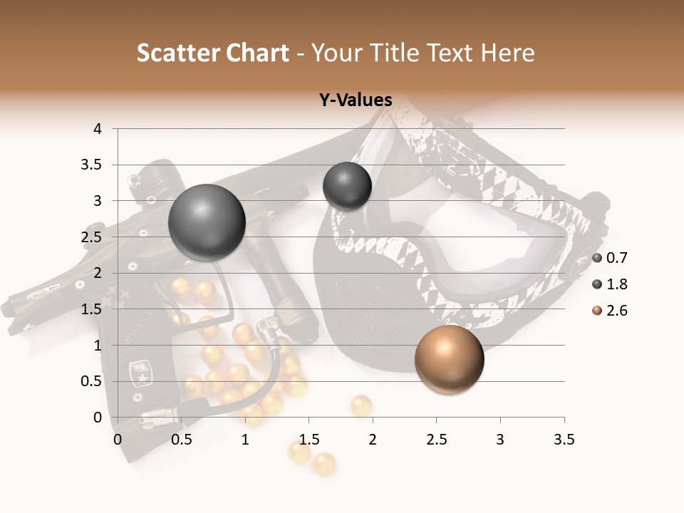 Mask Sport Paintballs PowerPoint Template