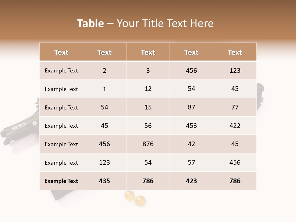Mask Sport Paintballs PowerPoint Template
