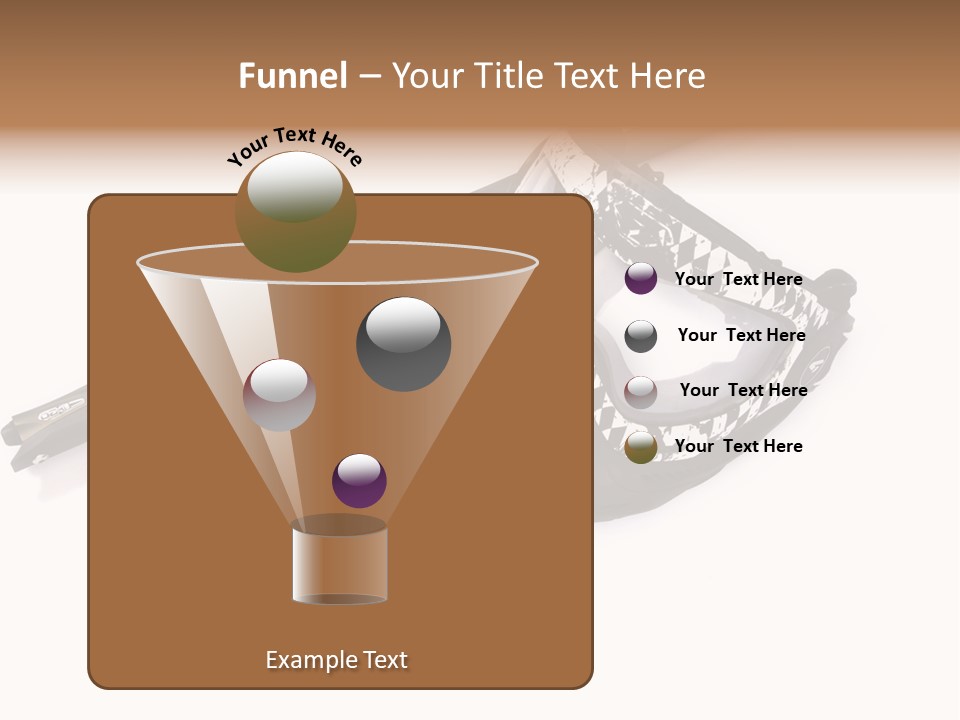 Mask Sport Paintballs PowerPoint Template