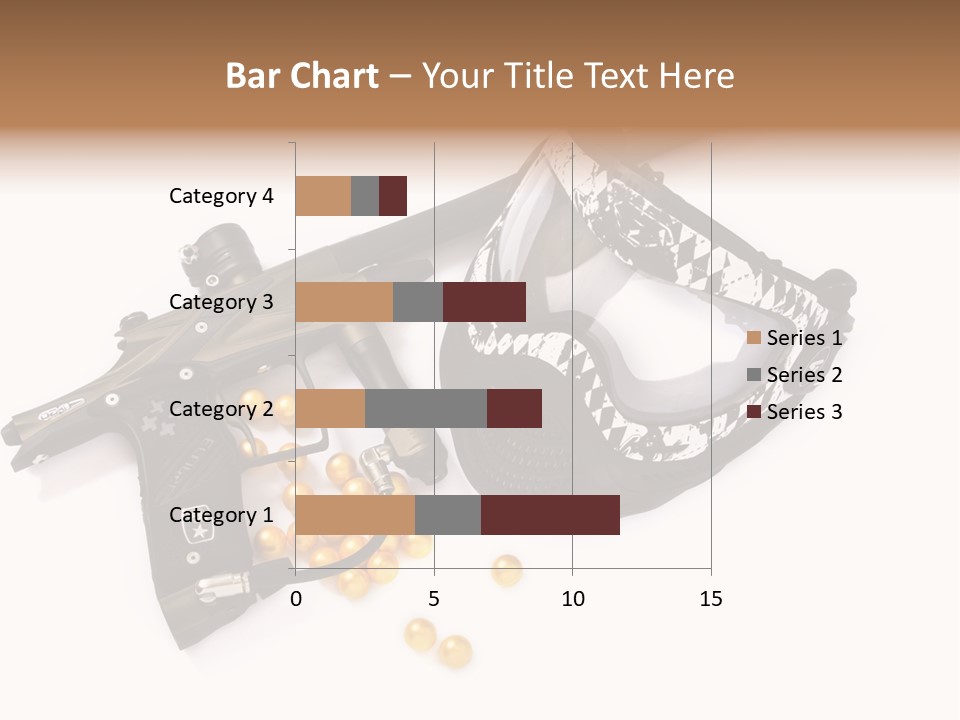 Mask Sport Paintballs PowerPoint Template