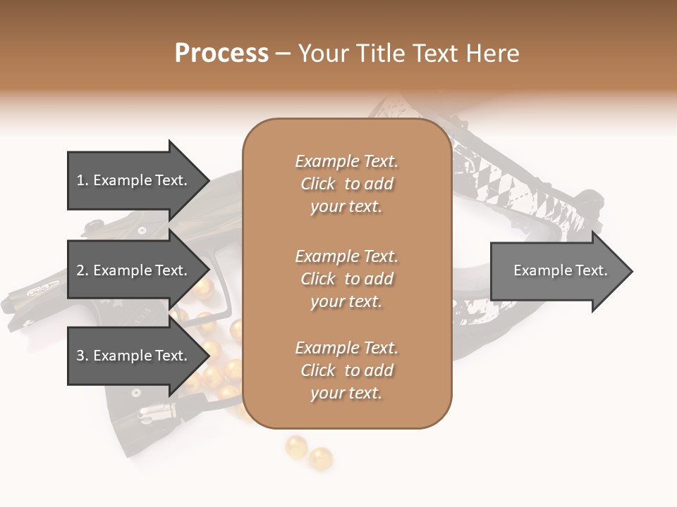 Mask Sport Paintballs PowerPoint Template
