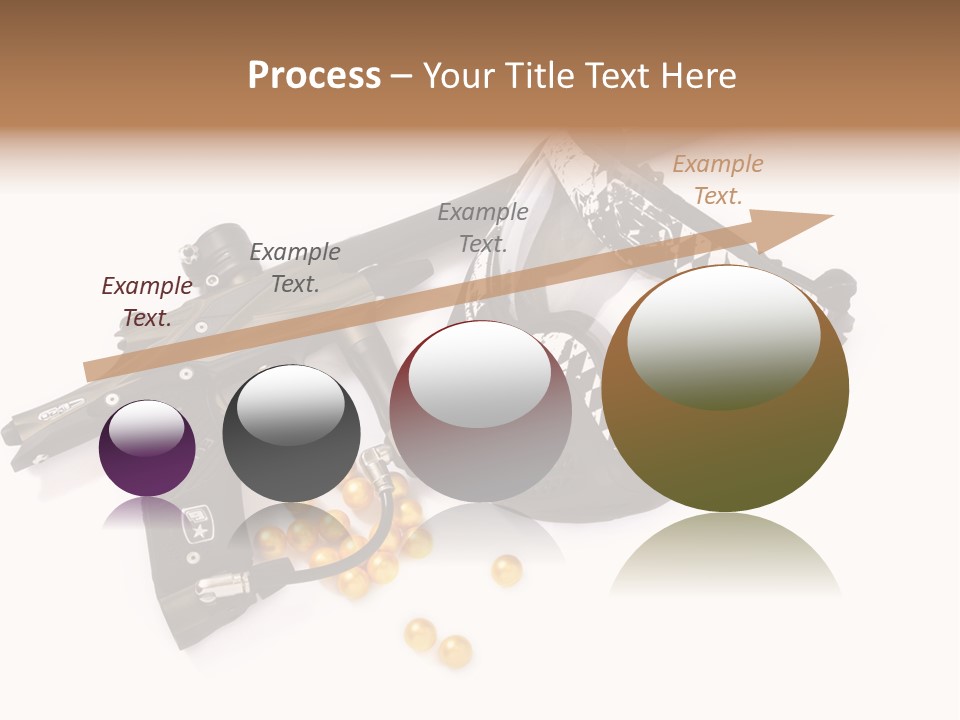 Mask Sport Paintballs PowerPoint Template