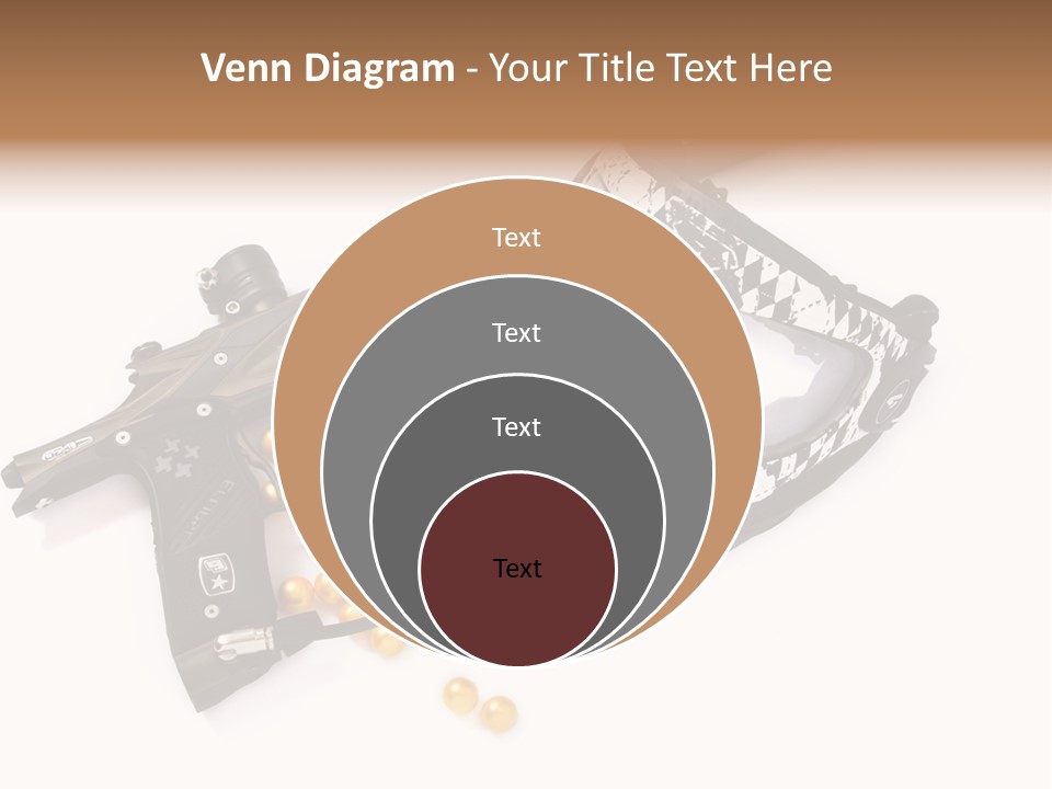 Mask Sport Paintballs PowerPoint Template