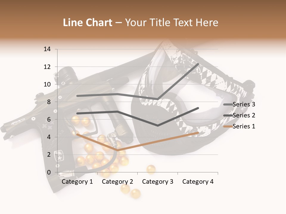 Mask Sport Paintballs PowerPoint Template
