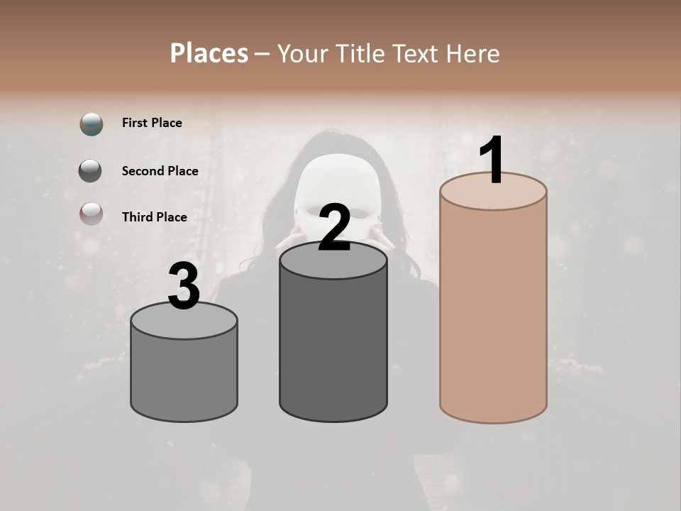 Fog Bridge Dark PowerPoint Template