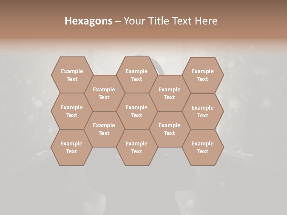 Fog Bridge Dark PowerPoint Template