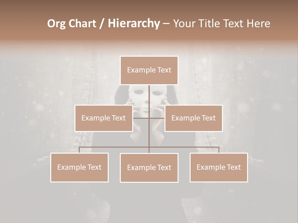 Fog Bridge Dark PowerPoint Template