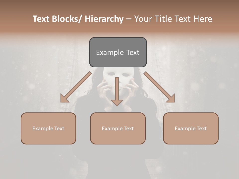Fog Bridge Dark PowerPoint Template