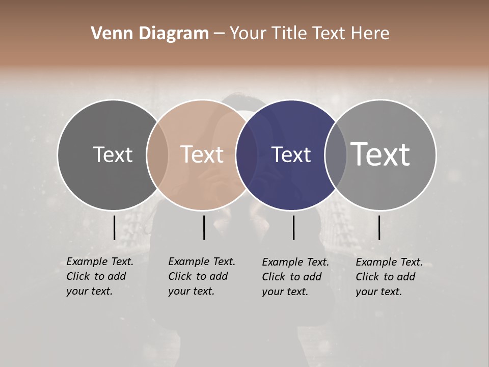 Fog Bridge Dark PowerPoint Template