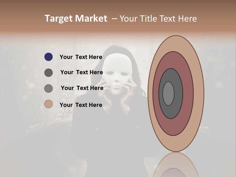 Fog Bridge Dark PowerPoint Template