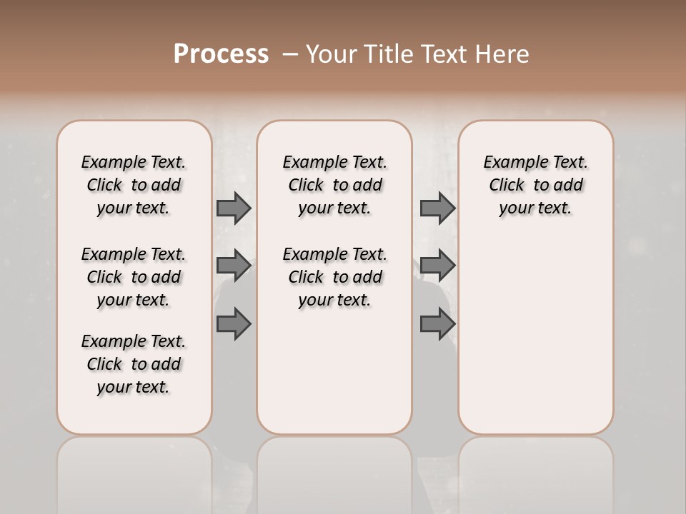 Fog Bridge Dark PowerPoint Template