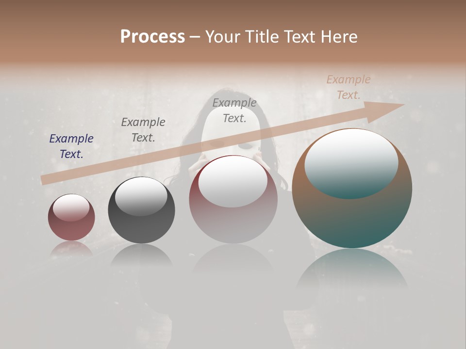 Fog Bridge Dark PowerPoint Template