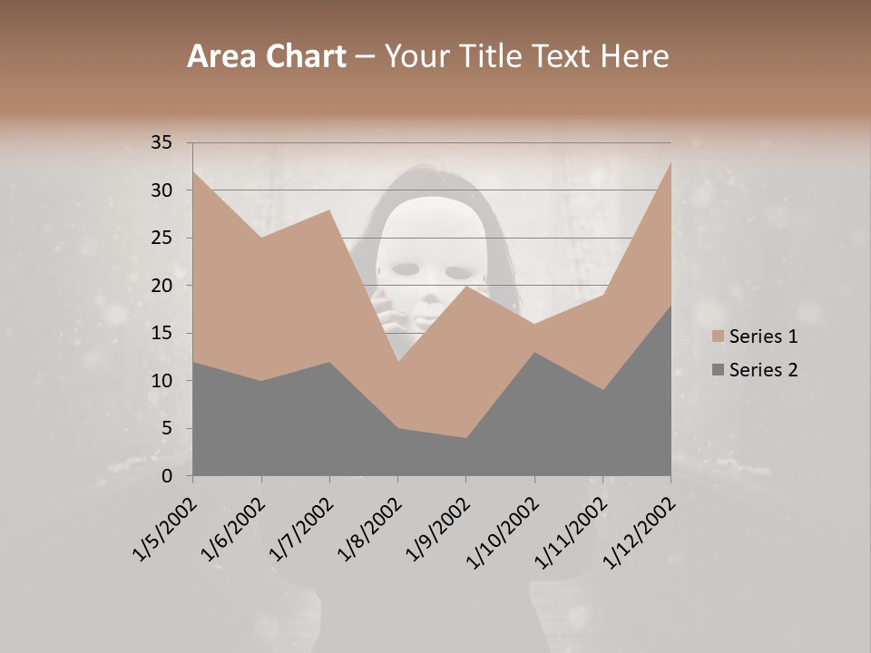 Fog Bridge Dark PowerPoint Template