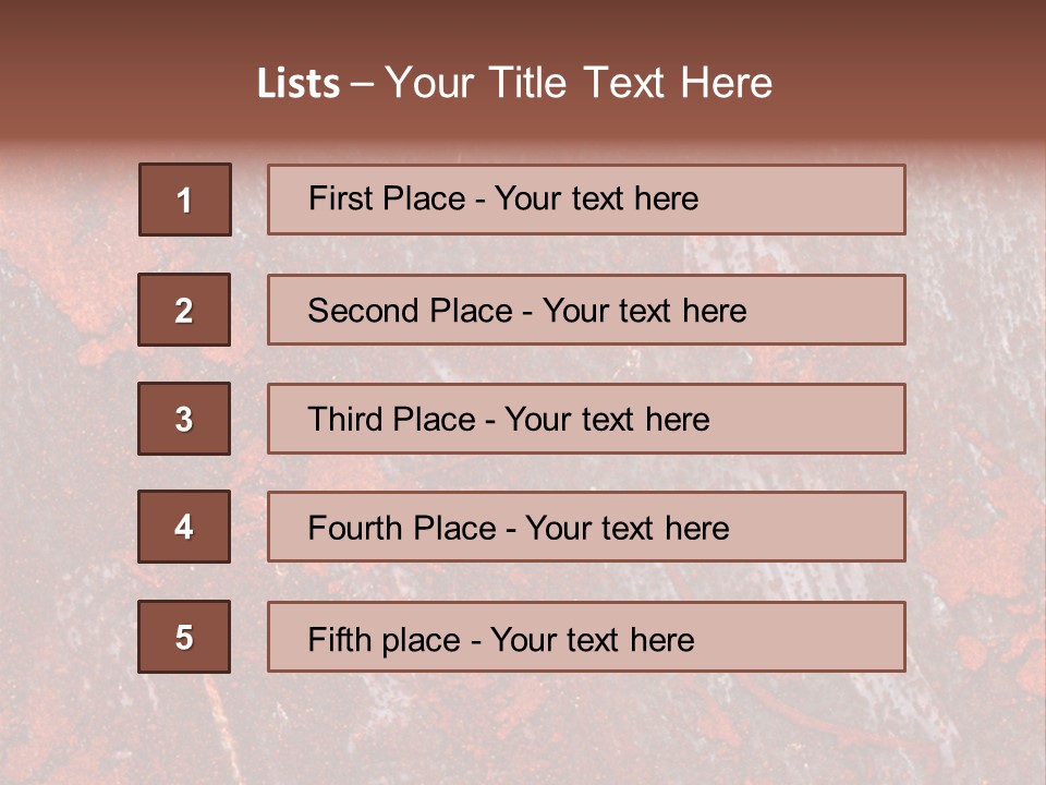 Iron Industry Corrosion PowerPoint Template
