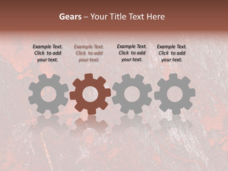 Iron Industry Corrosion PowerPoint Template