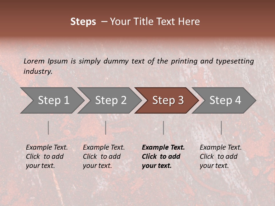 Iron Industry Corrosion PowerPoint Template