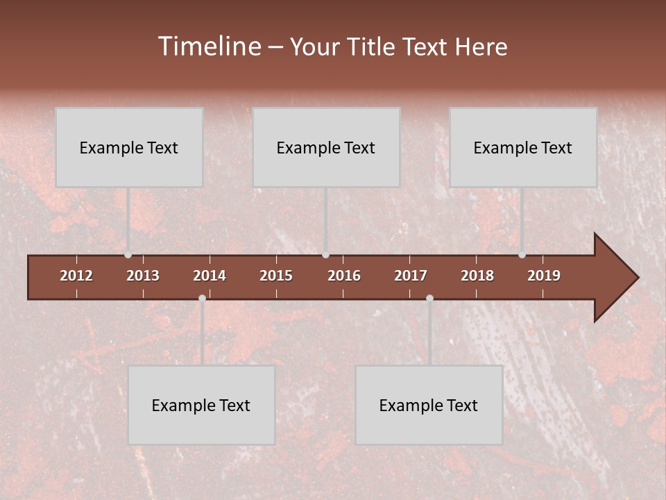Iron Industry Corrosion PowerPoint Template