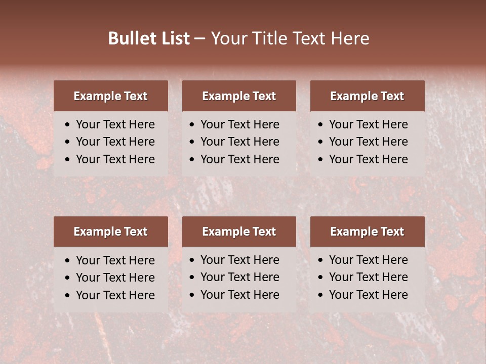 Iron Industry Corrosion PowerPoint Template