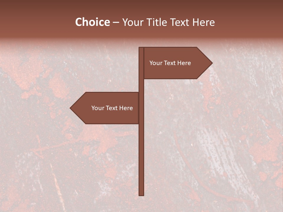Iron Industry Corrosion PowerPoint Template