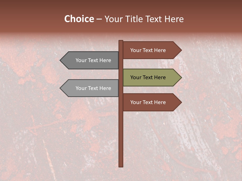 Iron Industry Corrosion PowerPoint Template