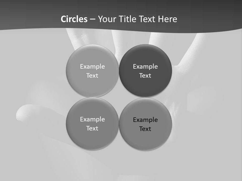 Five Woman Security PowerPoint Template